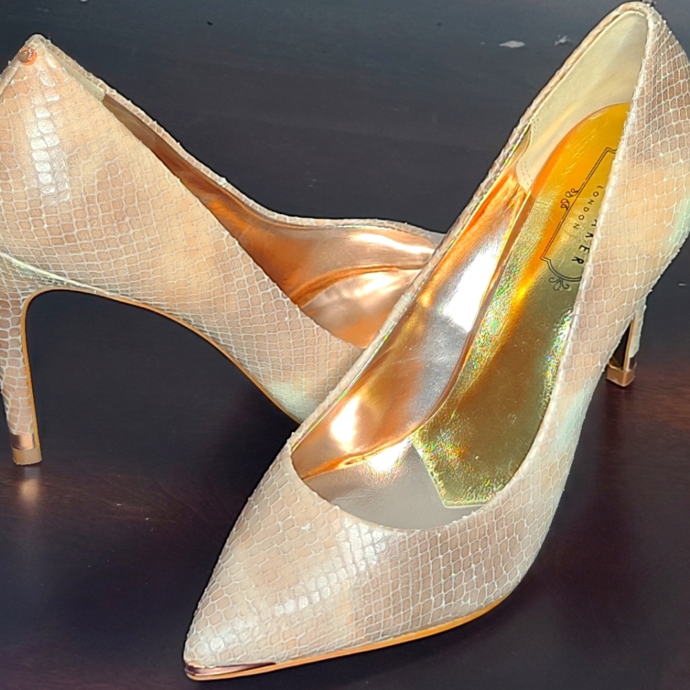 Ted Baker London Snakeskin Pumps